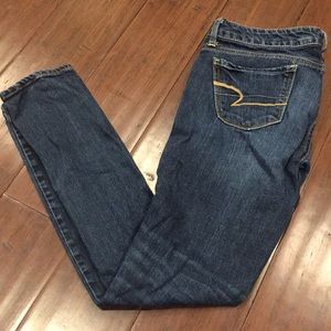 American Eagle stretch skinny jeans sz 2 short