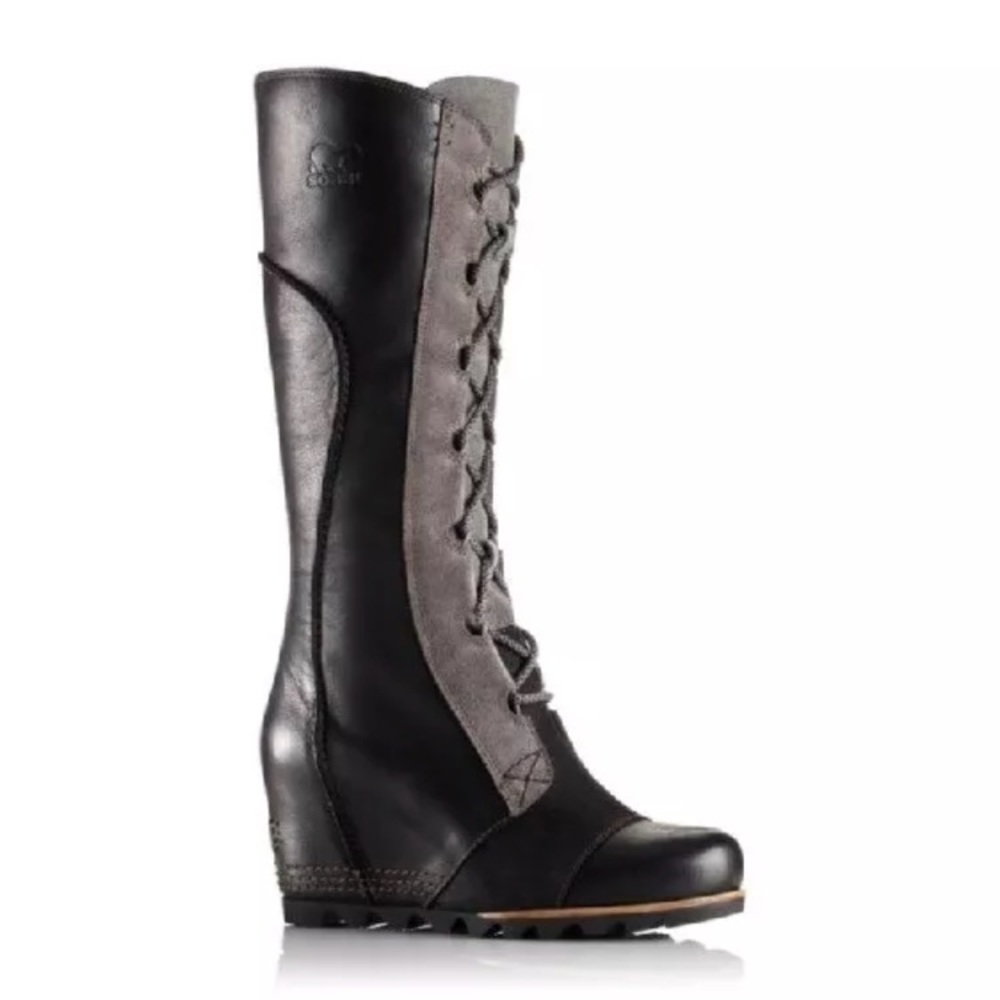 Sorel tall wedge boot