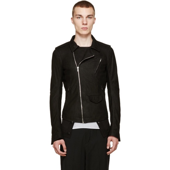 NEW RICK OWENS LEATHER JACKET SIZE 50 SUPREME - Picture 3 of 5