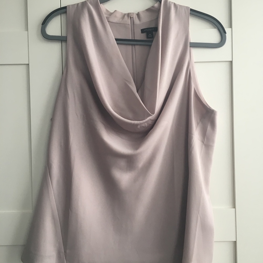 Ann Taylor cowlneck top Size 14