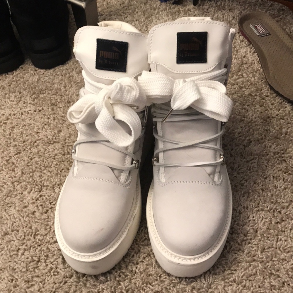 FENTY Puma Sneaker Boot (White) - 39