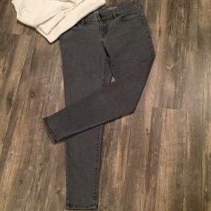 Gray Legging Jeans