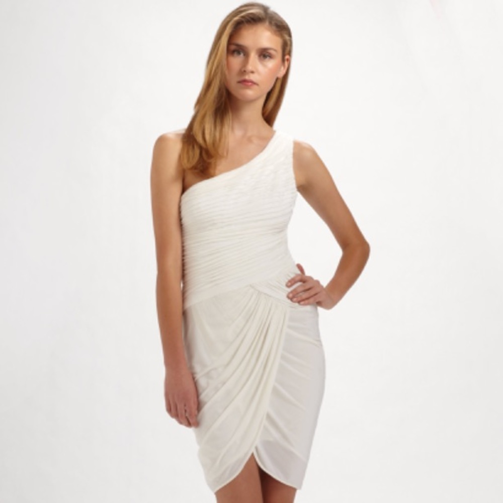 🆕 NWT BCBG Max Azria one shoulder occasion dress