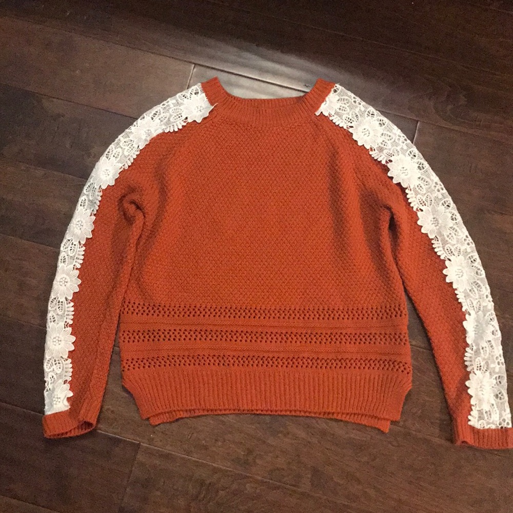 Boutique sweater burnt orange