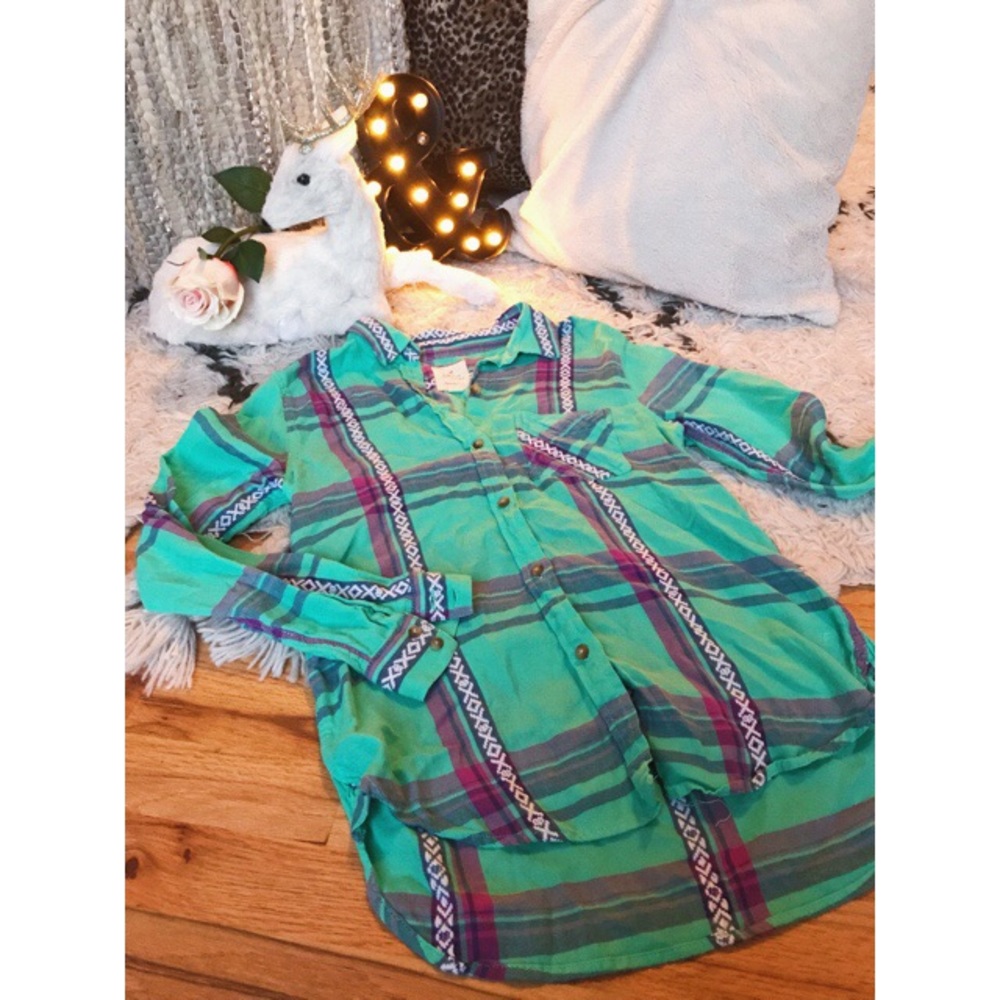 ✨American Eagle Outfitters, Boyfriend Flannel