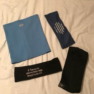 Runners pack - head bands and neck warmer