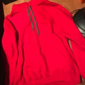 Red hoodie
