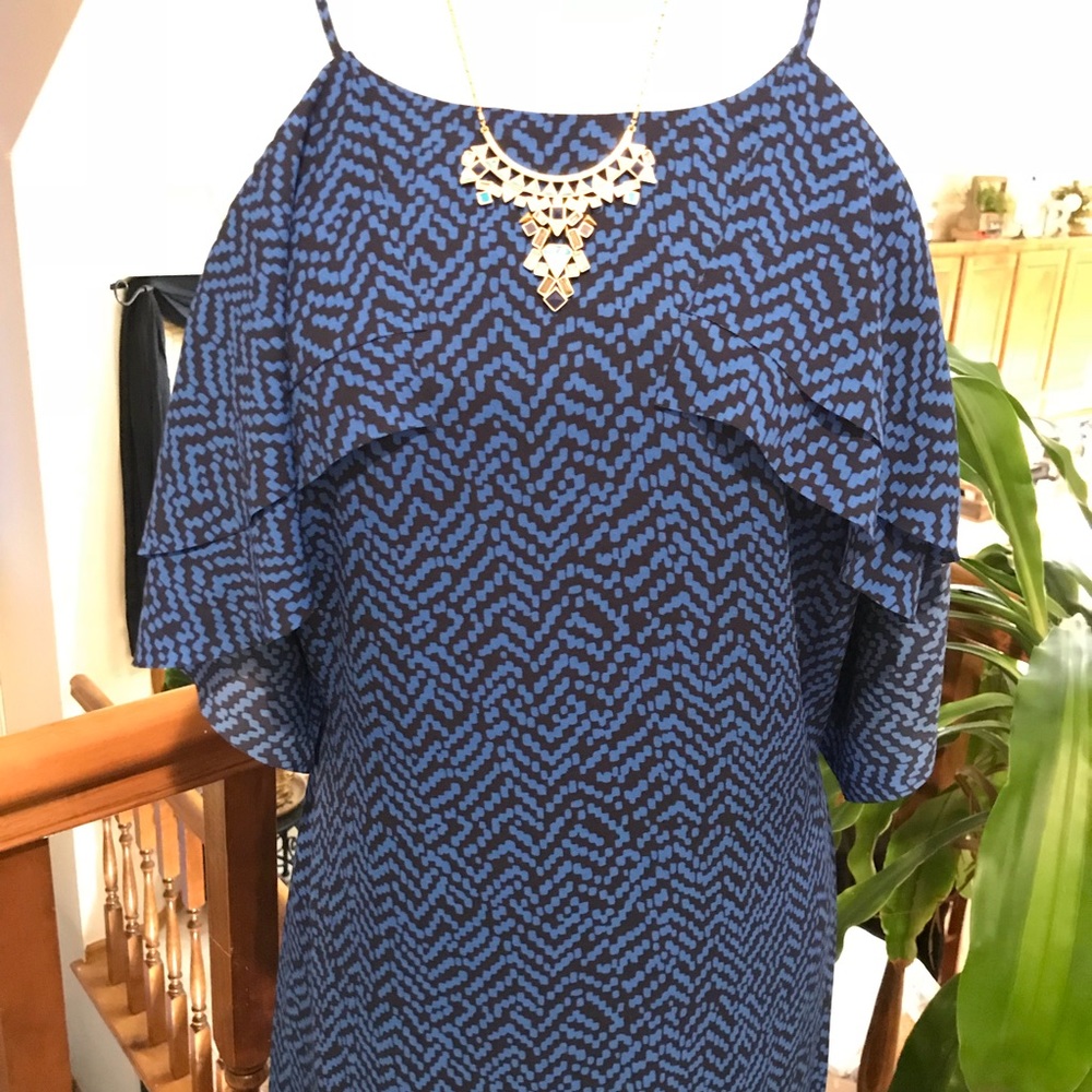 NWT Banana Republic Cold Shoulder Maxi Size 14P - Picture 6 of 8