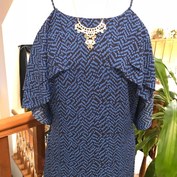 NWT Banana Republic Cold Shoulder Maxi Size 14P - Picture 6 of 8