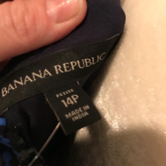 NWT Banana Republic Cold Shoulder Maxi Size 14P - Picture 7 of 8