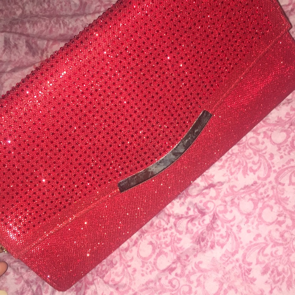 Red Clutch Bag