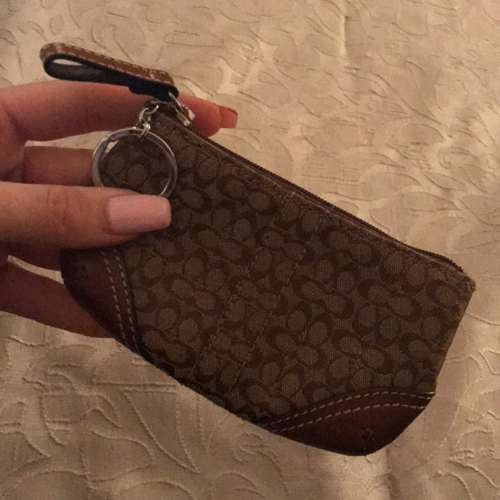 Coach change credit card purse