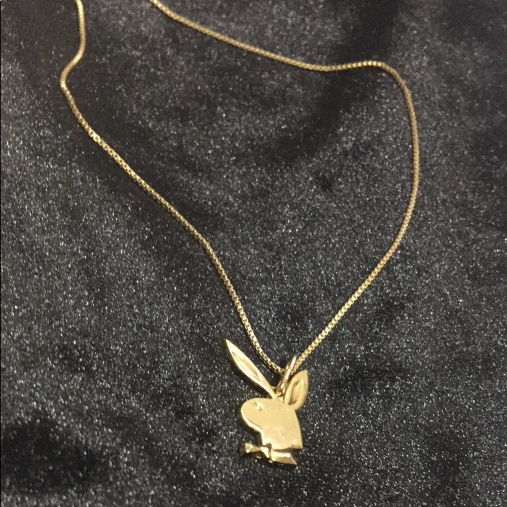 Diamond Pendant Supreme Playboy Bunny Necklace Accessories Playboy