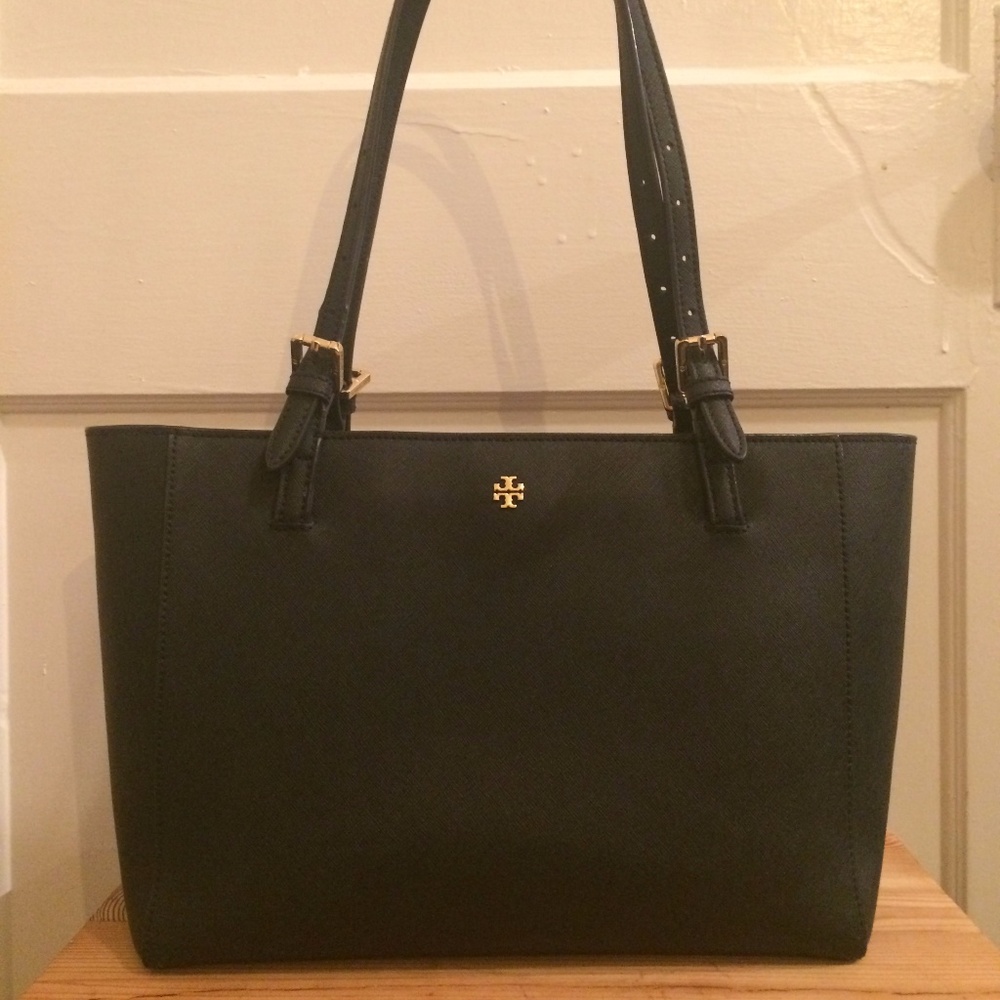 Tory Burch York Buckle Tote Navy