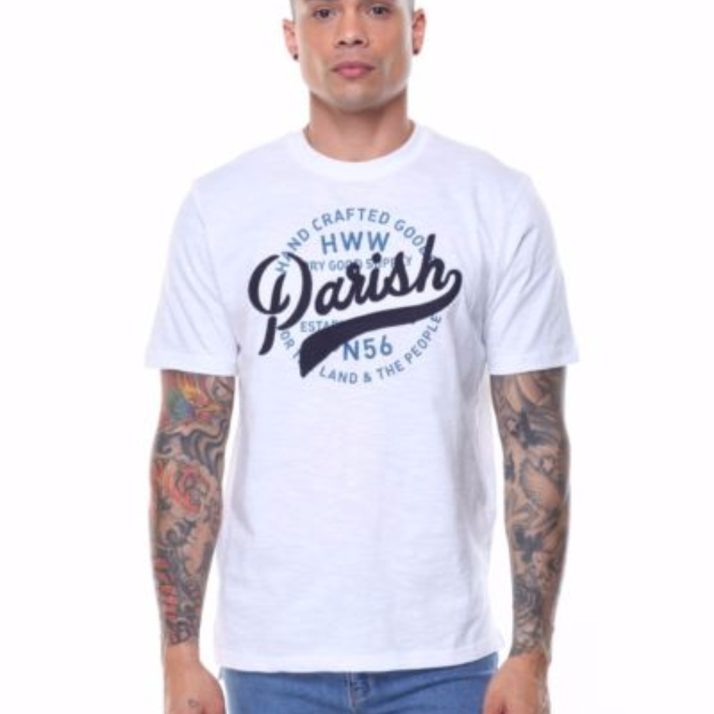 Parish Nation Graphic White Graphic T Shirt