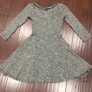 American Eagle knit 1/4 length sleeve dress XS