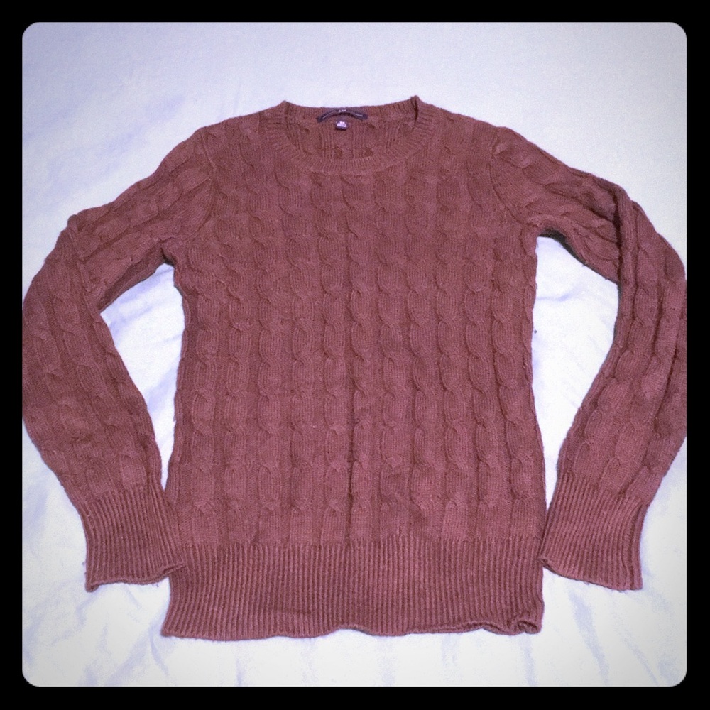GAP Angora Cabled Sweater