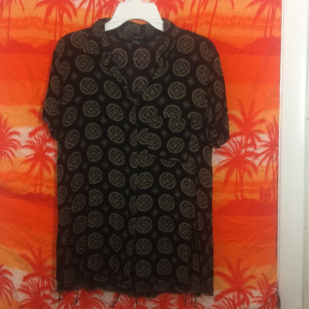 Forever 21 button down blouse