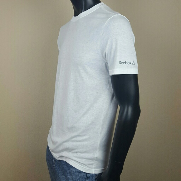 Reebok RCF Blank White CrossFit T-Shirt! NWT! - Picture 6 of 8