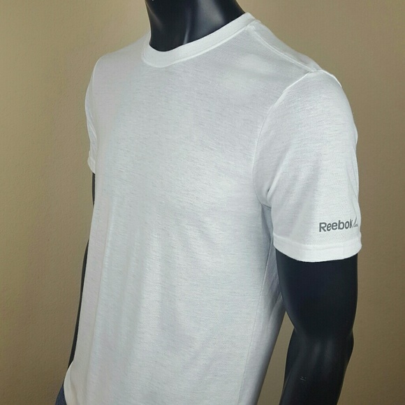 Reebok RCF Blank White CrossFit T-Shirt! NWT! - Picture 2 of 8