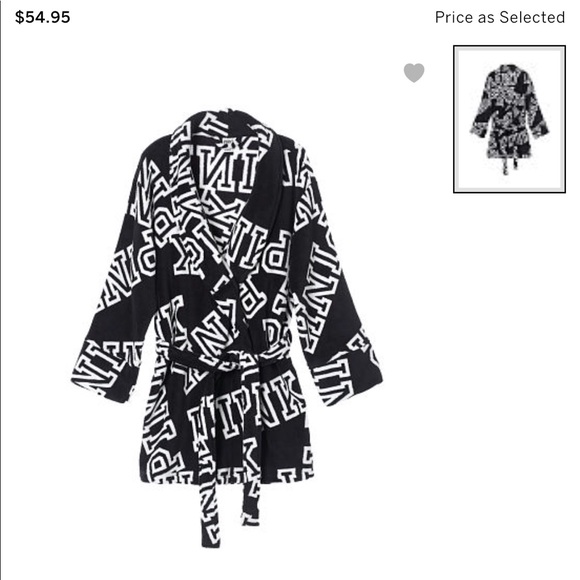 SOLD NWT Pink Robe - Picture 4 of 4