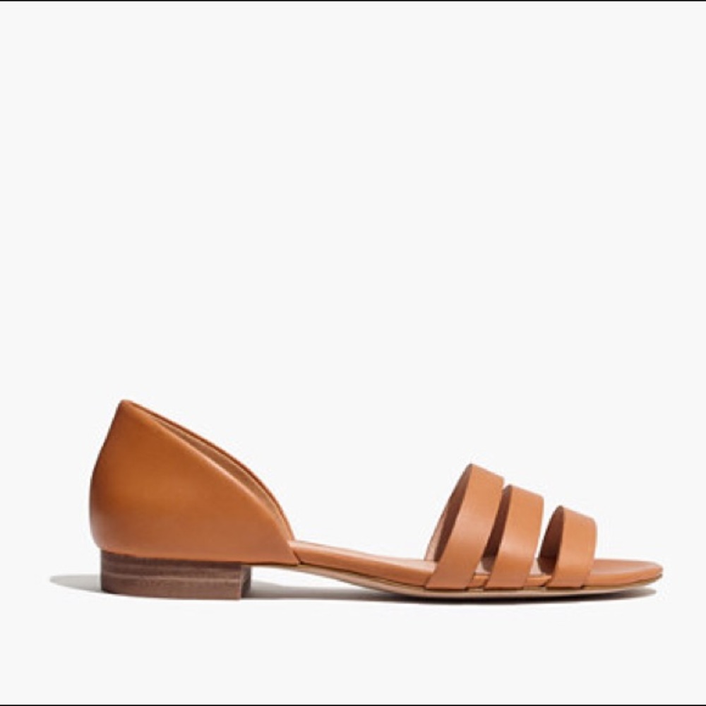 Madewell the Leila Sandal in leather