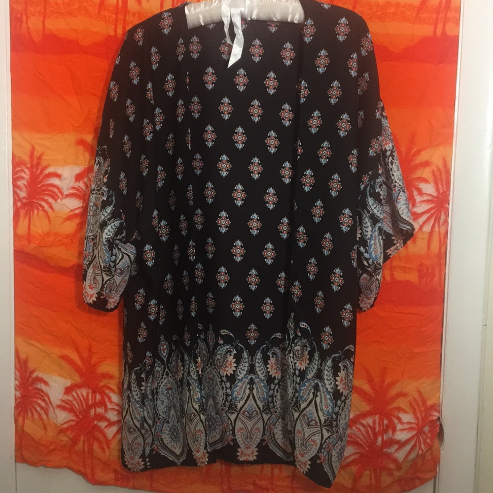 Adorable polyester kimono