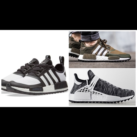 New Adidas white mountaineering size 7