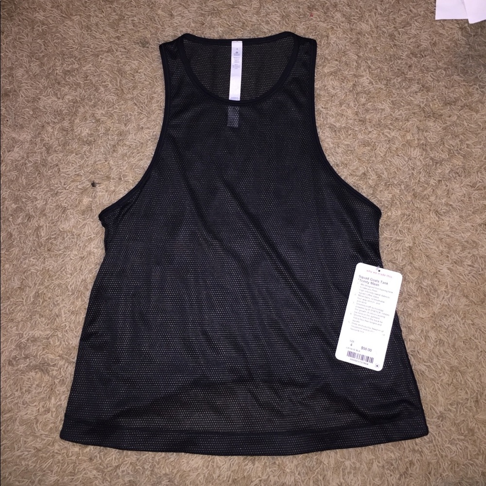 NWT lululemon workout tank