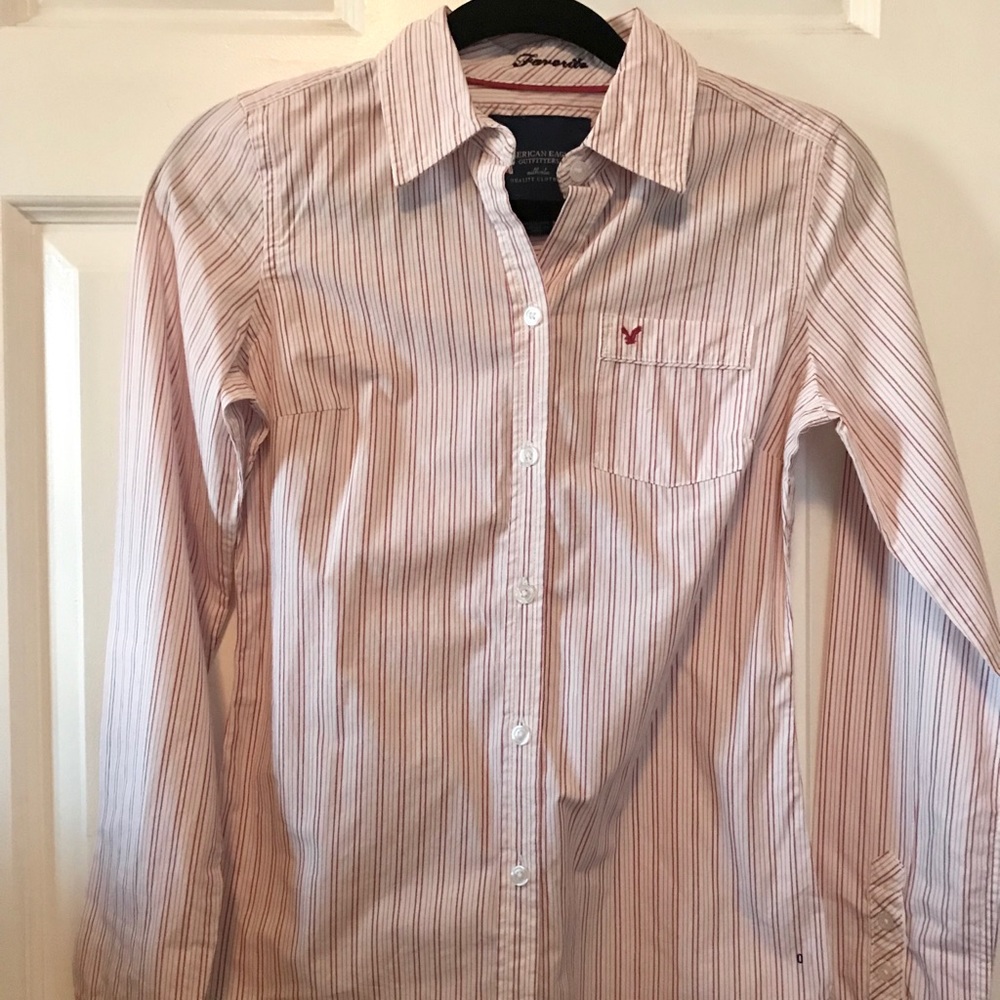 American Outfitters striped shirt size 0