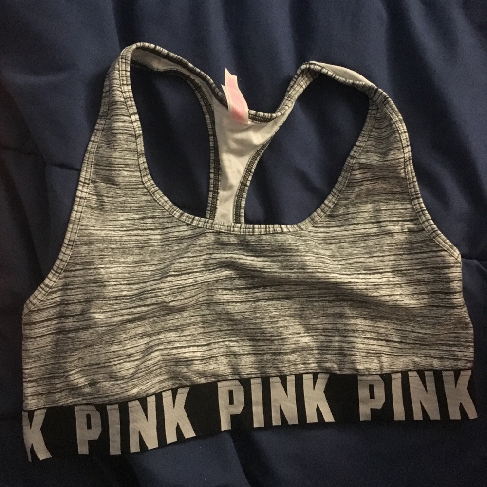 Pink Sports Bra