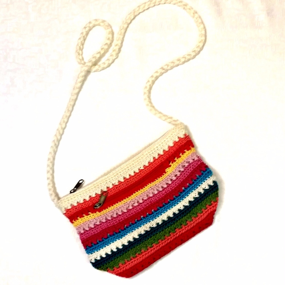 Croft and Barrow Rainbow Handbag Purse Womens NEW