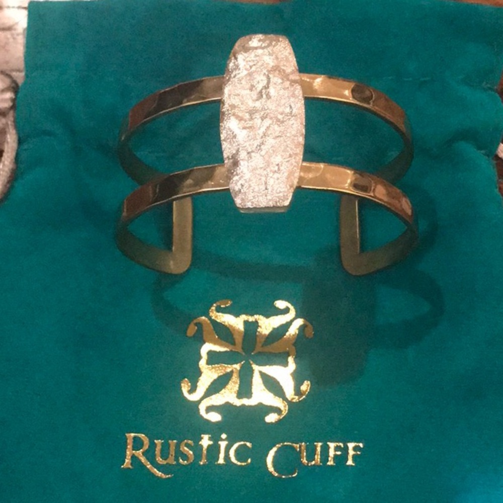 ❇️Silver/Gold Rustic Cuff NWT🆕