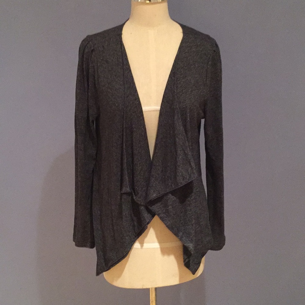 Forever 21 Gray Cardigan Long Sleeve Size M