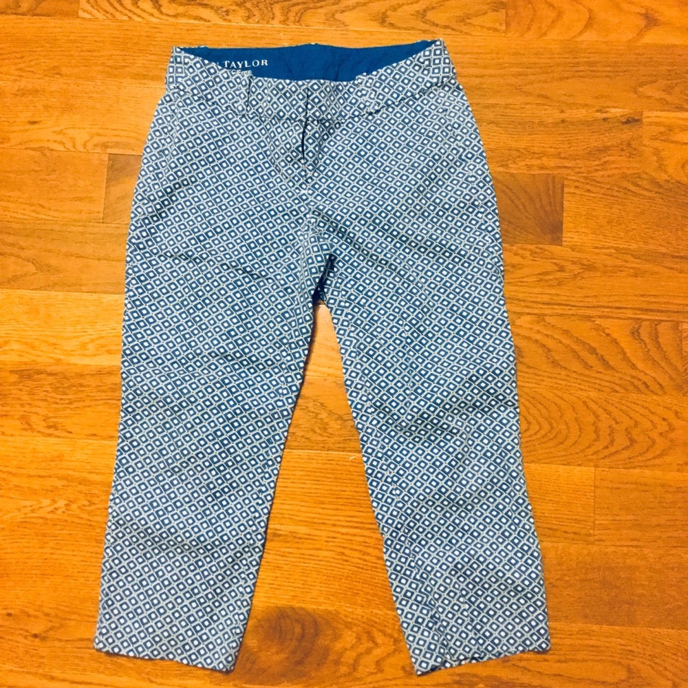 Ann Taylor Carnegie Crop Pant