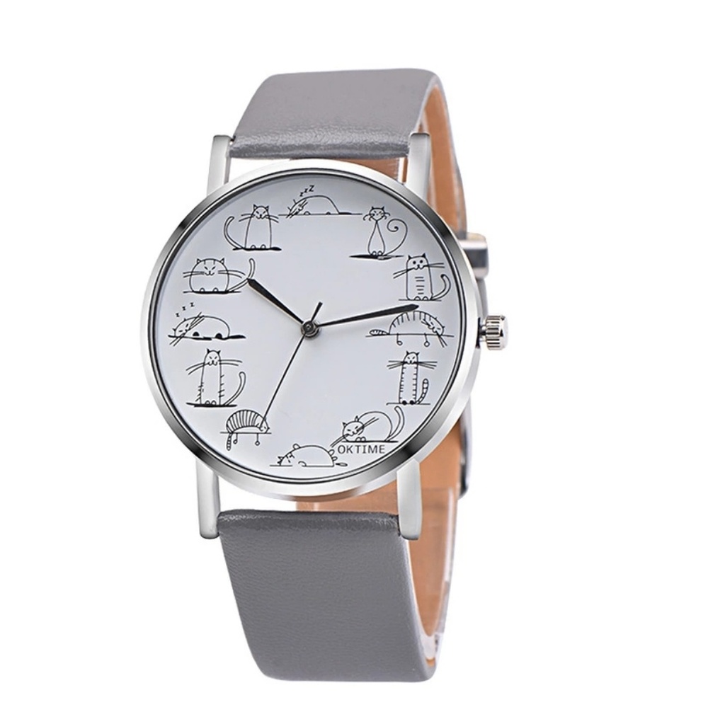 🍨BOGO 50% OFF🍨 Cartoon Cat Watch - Picture 2 of 3