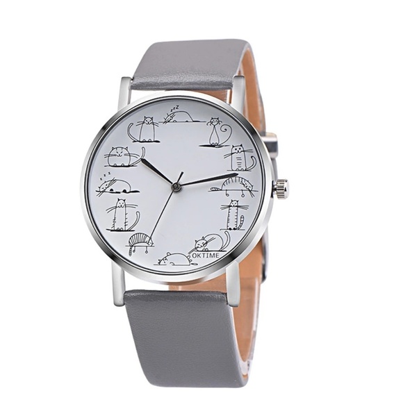 🍨BOGO 50% OFF🍨 Cartoon Cat Watch - Picture 2 of 3