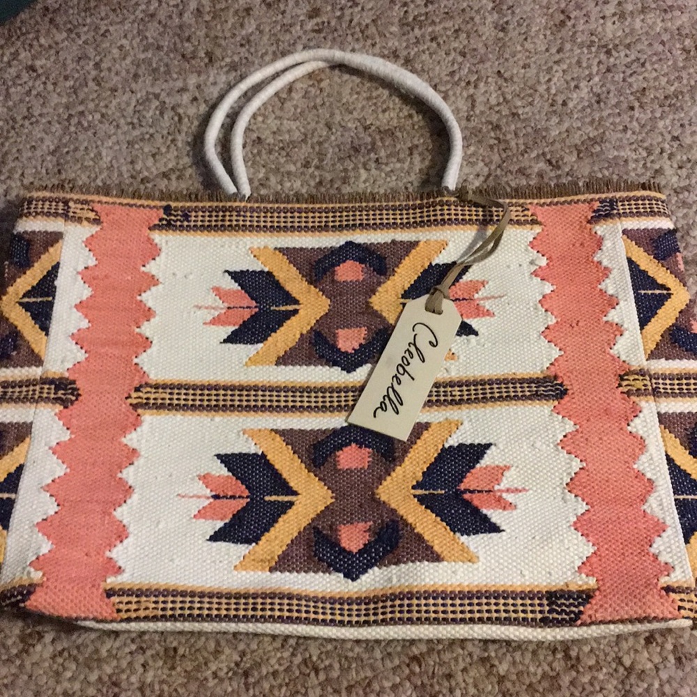 SOLD! NWT Cleobella Baja Tote - Picture 2 of 4