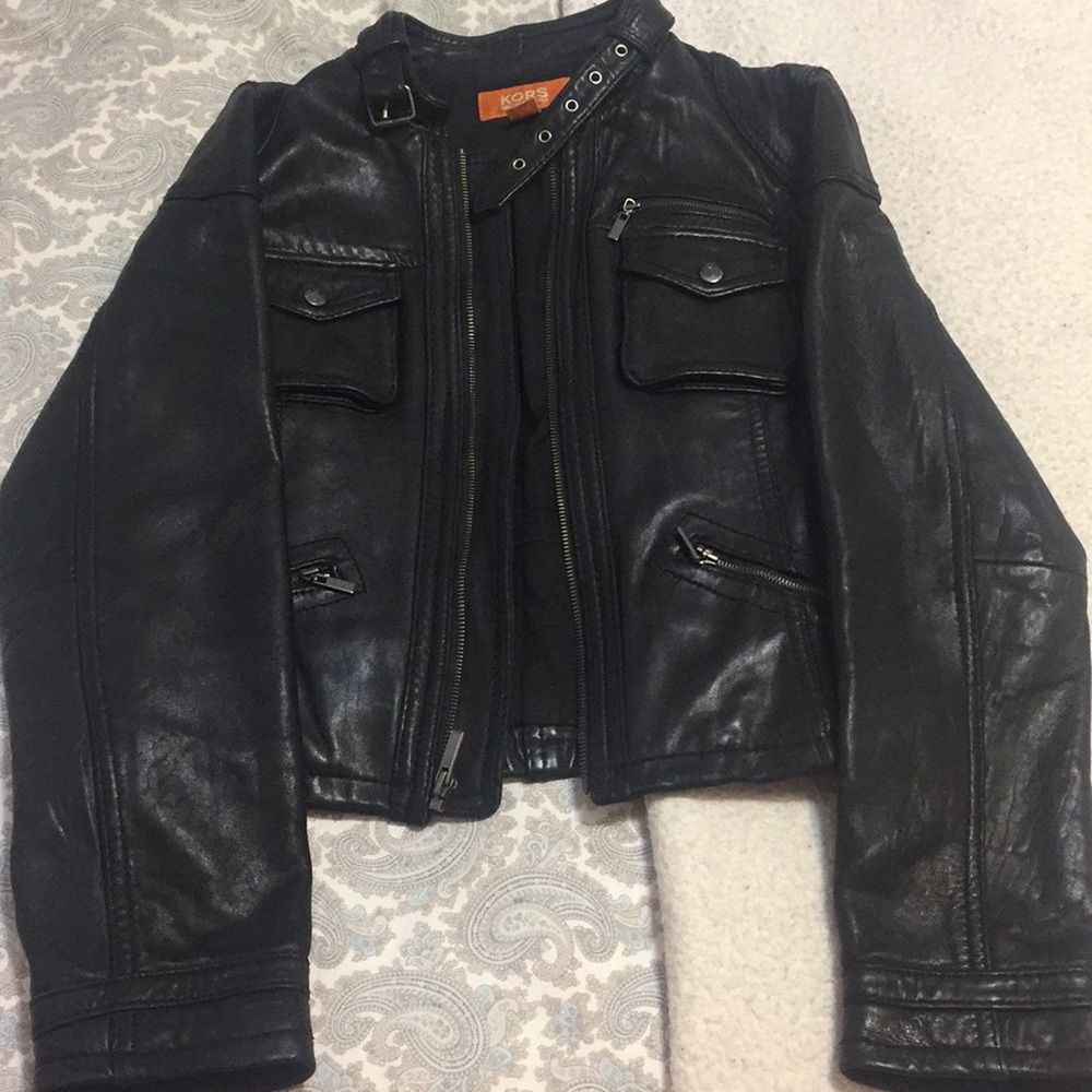 Michael Kors Leather Jacket