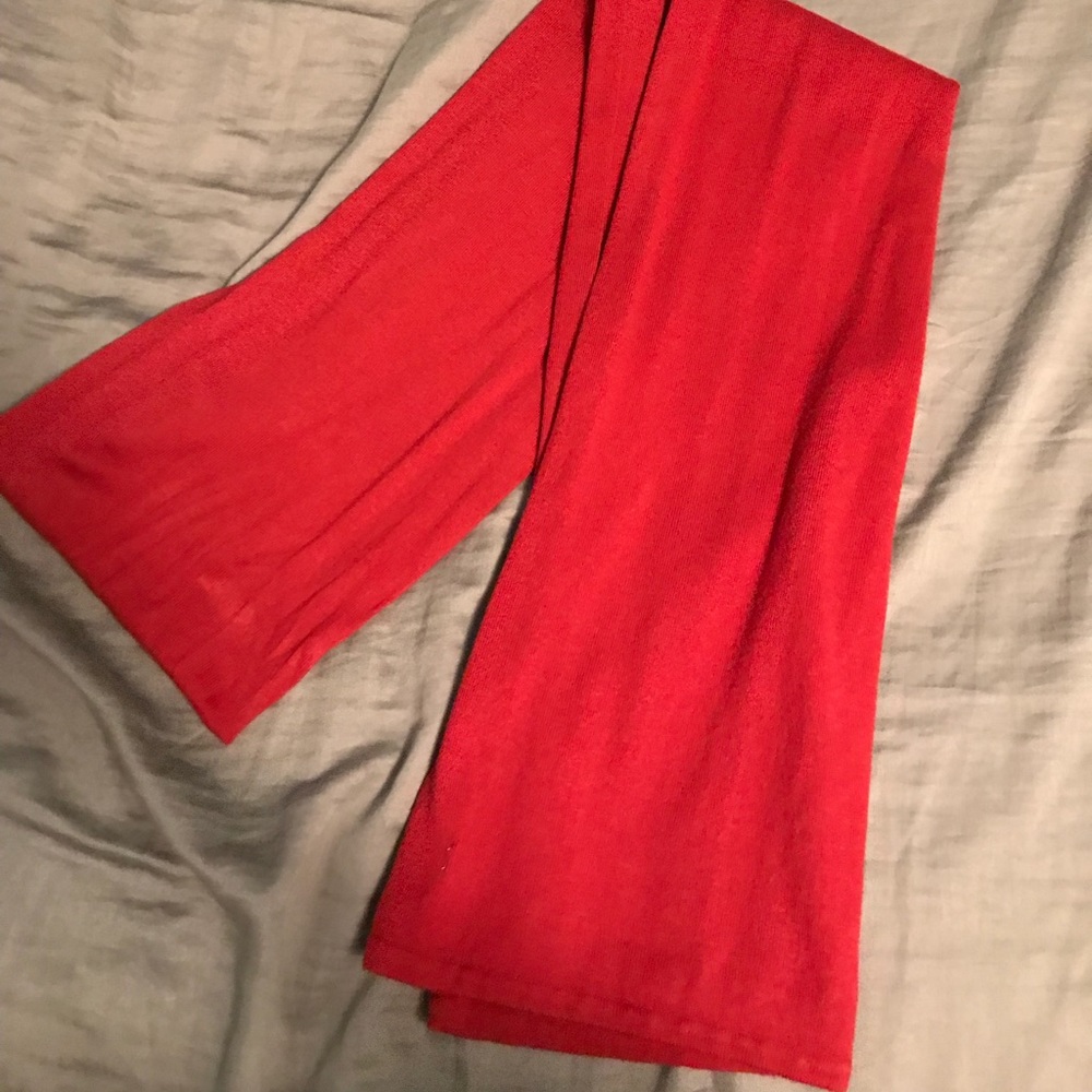 Echo burnt orange/Red scarf 🧣