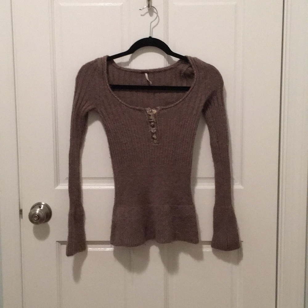 Free people knit sweater