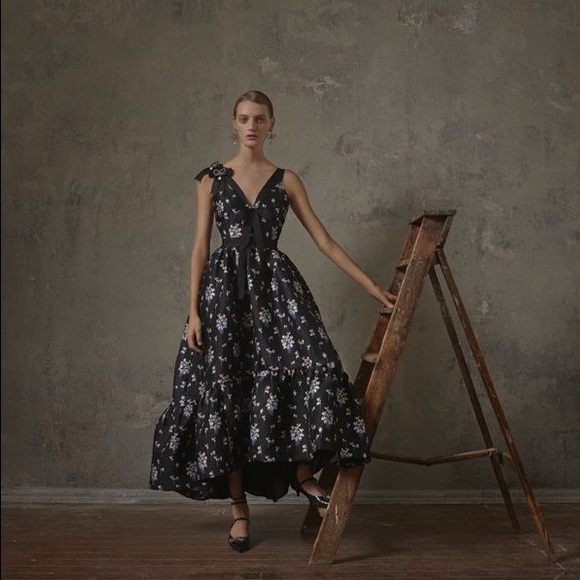 Erdem x H&M Jacquard Patterned Long Dress - Picture 3 of 4