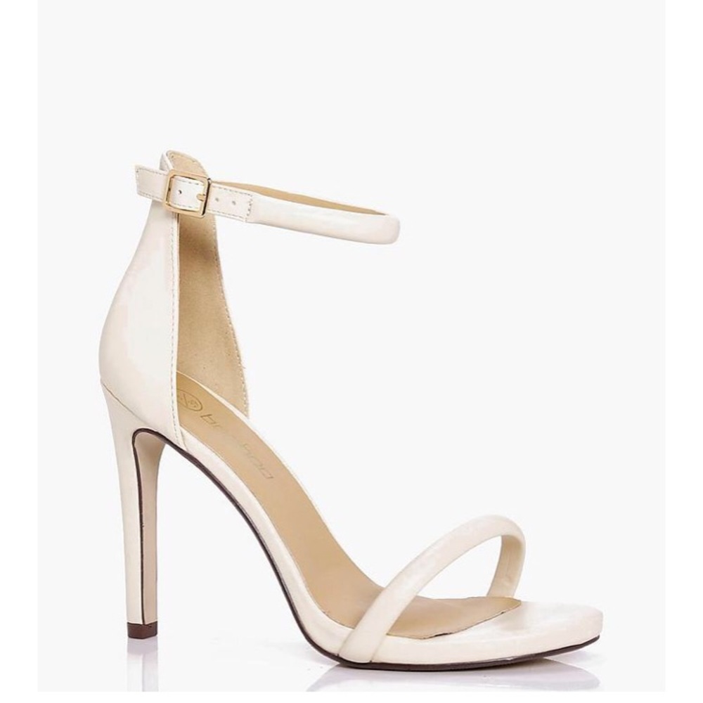 Boohoo Lauren Wide Fit Two Part Heels