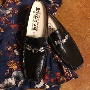 Mephisto Leather loafer/ mule/ slip on