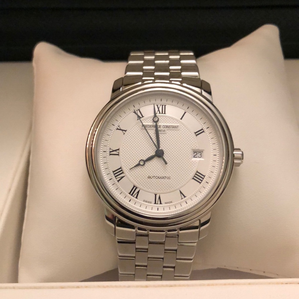 Frederique Constant automatic white dial - MINT