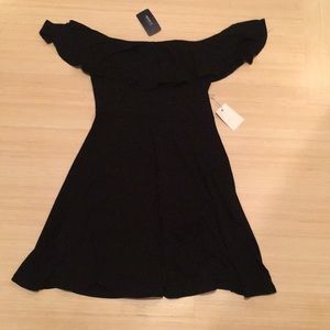 Black off the shoulder Summer dress