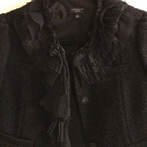 Ann Taylor Lace and Wool blazer.