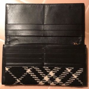 Authentic Burberry Leather Wallet