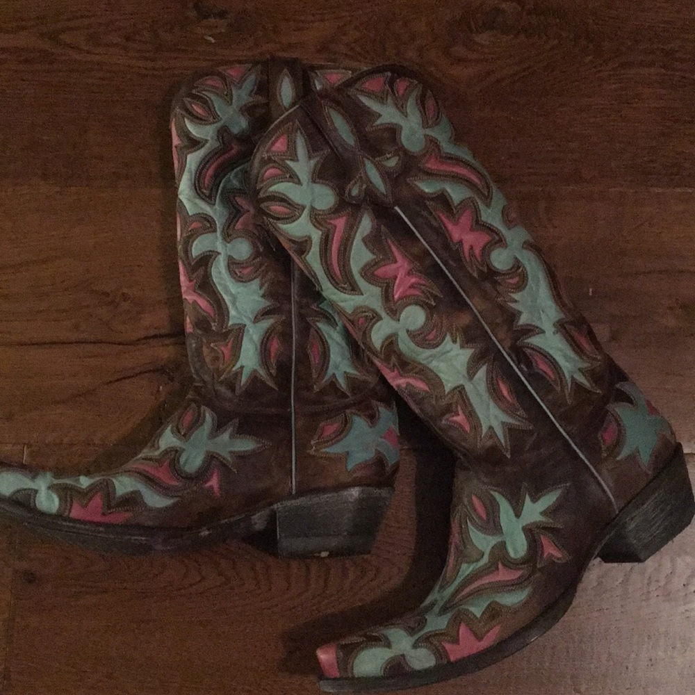Wmns Size 9B Old Gringo boots