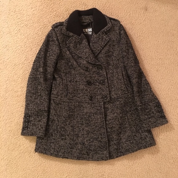 Guess Asymmetrical Wool Blend Belted Coat Coats Women Macy S Guess Regina Belted Wool Coat